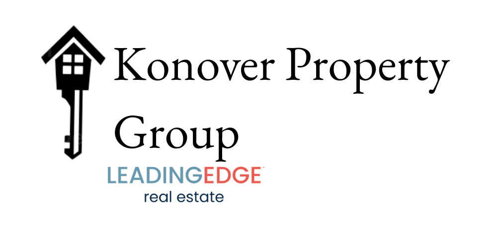 Logo for Konover Property Group, shows a key with a house at the base